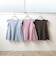 【型崩れしないやわらかコットン】フリル＆ギャザーデザインTシャツ