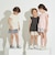 【型崩れしないやわらかコットン】フリル＆ギャザーデザインTシャツ