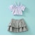 【SWIM】【水着】【UV加工】ギンガムチェックたっぷりギャザーセパレート【子供服】【キッズ】【女の子】