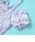 【SWIM】【水着】【UV加工】ギンガムチェックたっぷりギャザーセパレート【子供服】【キッズ】【女の子】