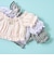 【SWIM】【水着】【UV加工】ギンガムチェックたっぷりギャザーセパレート【子供服】【キッズ】【女の子】