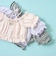【SWIM】【水着】【UV加工】ギンガムチェックたっぷりギャザーセパレート【子供服】【キッズ】【女の子】