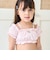 【SWIM】【水着】【UV加工】ギンガムチェックたっぷりギャザーセパレート【子供服】【キッズ】【女の子】