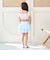 【SWIM】【水着】【UV加工】ギンガムチェックたっぷりギャザーセパレート【子供服】【キッズ】【女の子】