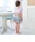 【SWIM】【水着】【UV加工】ギンガムチェックたっぷりギャザーセパレート【子供服】【キッズ】【女の子】