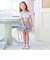 【SWIM】【水着】【UV加工】ギンガムチェックたっぷりギャザーセパレート【子供服】【キッズ】【女の子】