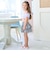 【SWIM】【水着】【UV加工】ギンガムチェックたっぷりギャザーセパレート【子供服】【キッズ】【女の子】