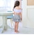 【SWIM】【水着】【UV加工】ギンガムチェックたっぷりギャザーセパレート【子供服】【キッズ】【女の子】