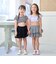 【SWIM】【水着】【UV加工】ギンガムチェックたっぷりギャザーセパレート【子供服】【キッズ】【女の子】