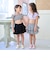 【SWIM】【水着】【UV加工】ギンガムチェックたっぷりギャザーセパレート【子供服】【キッズ】【女の子】