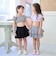 【SWIM】【水着】【UV加工】ギンガムチェックたっぷりギャザーセパレート【子供服】【キッズ】【女の子】