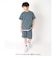 【大人向けサイズあり】天竺・ドロップショルダーピグメント半袖Tシャツ【セットアップ対応】