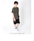 【大人向けサイズあり】天竺・ドロップショルダーピグメント半袖Tシャツ【セットアップ対応】