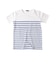 パネルボーダー半袖Ｔシャツ