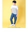 パネルボーダー半袖Ｔシャツ