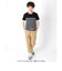パネルボーダー半袖Ｔシャツ