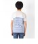 パネルボーダー半袖Ｔシャツ