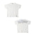 【大人向けサイズあり】天竺・ドルマンスリーブバックプリント半袖Tシャツ