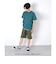 【大人向けサイズあり】天竺・USAコットン ドロップショルダーポケット刺繍半袖Tシャツ