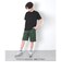 【大人向けサイズあり】天竺・ドロップショルダーバックプリントポップロゴ半袖Tシャツ