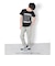 【大人向けサイズあり】天竺・スターＢＯＸプリント半袖Tシャツ