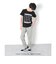 【大人向けサイズあり】天竺・スターＢＯＸプリント半袖Tシャツ