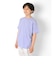 【大人向けサイズあり】天竺・ドロップショルダーBIGロゴバックプリント半袖Tシャツ