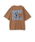 【大人向けサイズあり】【接触冷感】ハイクールコットン・DOGプリント半袖Tシャツ
