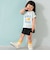 【綿100%】【365D.】アソートロゴワイド半袖Tシャツ