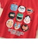 お祭りおめんプリントTシャツ
