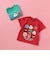 お祭りおめんプリントTシャツ
