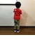 お祭りおめんプリントTシャツ