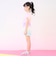 クラデーション・デニム　フロントZIPショートパンツ