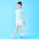 クラデーション・デニム　フロントZIPショートパンツ