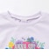 フラワー転写プリントTシャツ