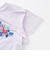 フラワー転写プリントTシャツ