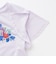 フラワー転写プリントTシャツ
