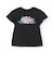 フラワー転写プリントTシャツ
