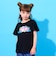 フラワー転写プリントTシャツ