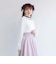 【Melteen】 シアースリーブ長袖Tシャツ