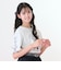 【Cuugal掲載】【接触冷感】袖レースアップリボンチェリーTシャツ
