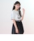 【Cuugal掲載】【接触冷感】袖レースアップリボンチェリーTシャツ