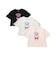 【Cuugal掲載】【接触冷感】袖レースアップリボンチェリーTシャツ