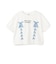 【ニコ☆プチ掲載】袖パフレースアップTシャツ