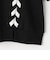【ニコ☆プチ掲載】袖パフレースアップTシャツ