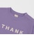 【防汚加工】ロゴアップリケTシャツ