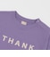 【防汚加工】ロゴアップリケTシャツ
