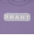 【防汚加工】ロゴアップリケTシャツ