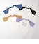 【型崩れしないやわらかコットン】バックプリントビッグラグランンTシャツ
