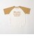 【型崩れしないやわらかコットン】バックプリントビッグラグランンTシャツ